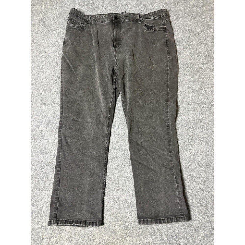 The Perfect Jean Jeans Mens 48x32 Black Athletic Fit Charcoal Stretch Denim